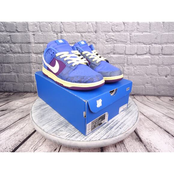 Nike Other - Nike Dunk Low SP Undefeated 5 Signal Blue/White-Night Purple Men 11.5 in Box